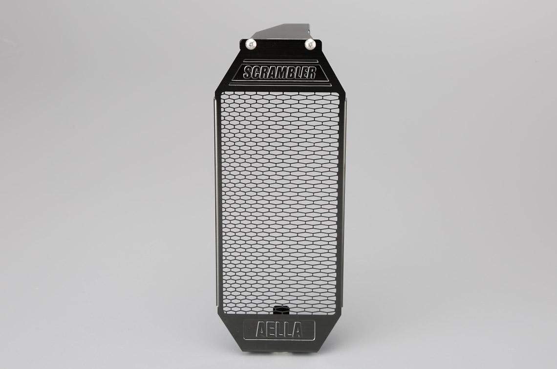 AELLA Oil Cooler Guard for the Ducati Scrambler - Black (15-22) AELLA Oil Cooler Guard for the Ducati Scrambler - Black (15-22)